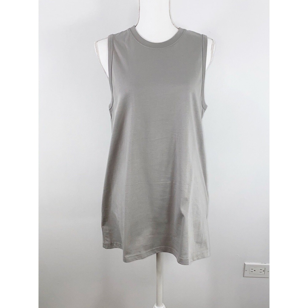 Ivory Ella Starfish Elephant Tank Top Gray Large New